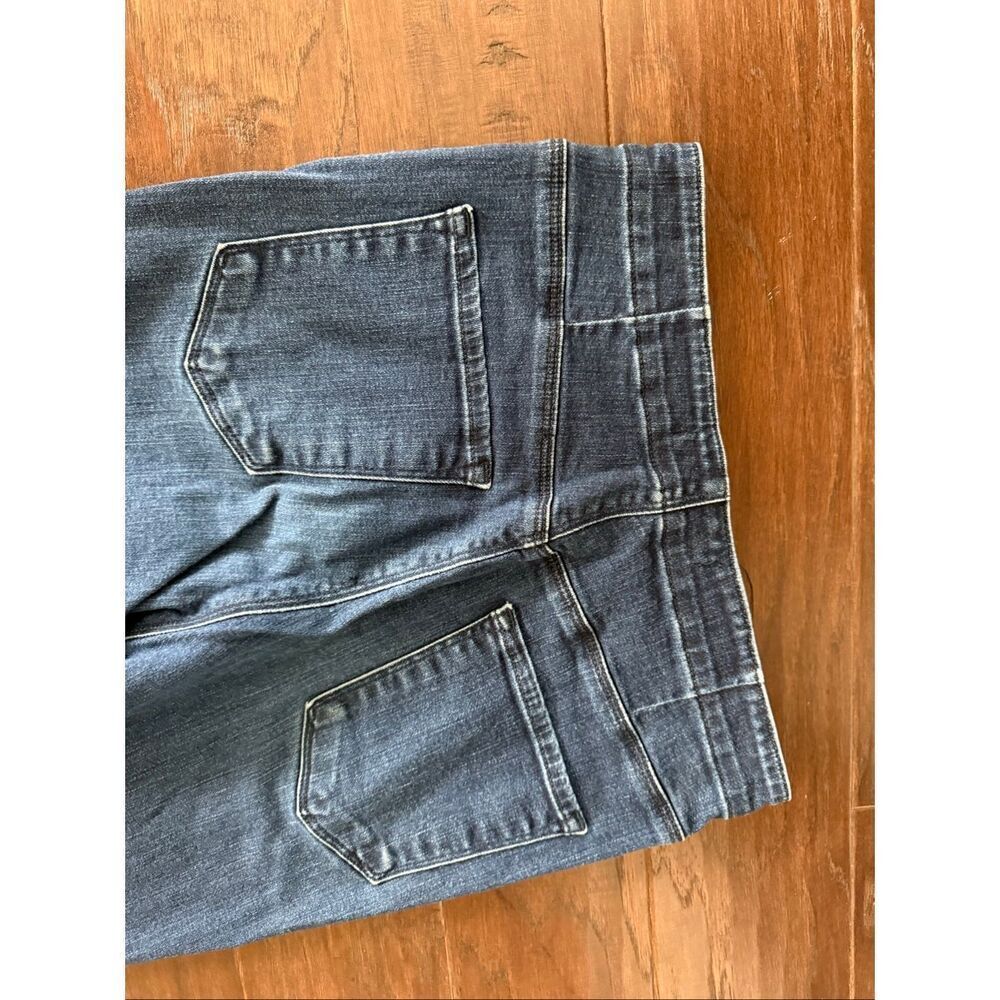J Brand Natasha Sky High Crop Reality Dark Wash Size 29 View 5